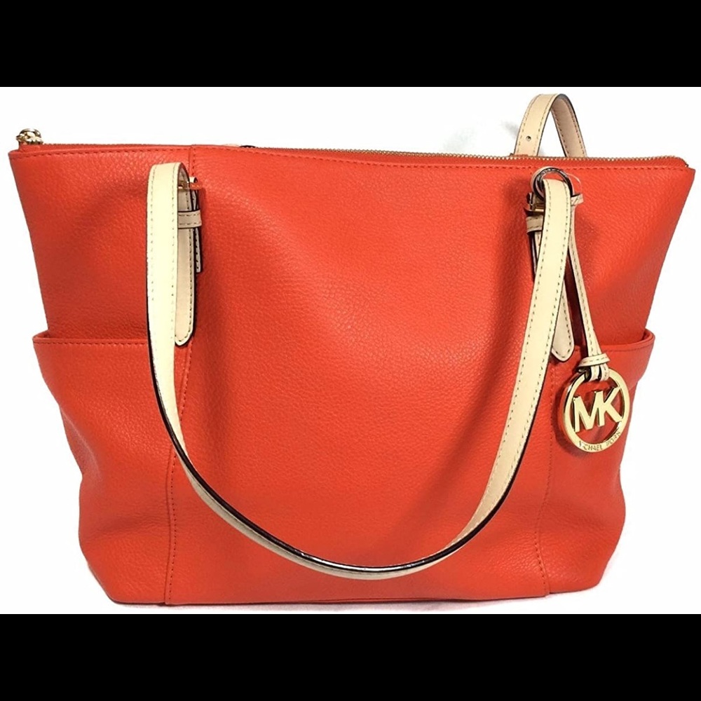 Michael Kors Mandarin Orange Tote Bag